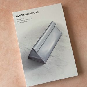 Silver Dyson Supersonic Dryer Storage Bag